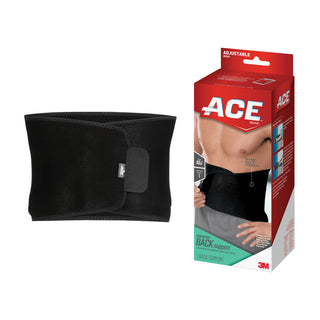 ACE Contoured Back Support 205324, One Size Adjustable