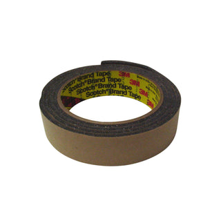 3M Urethane Foam Tape 4314, Charcoal, Gray, 1/4 in x 18 yd, 250 mil