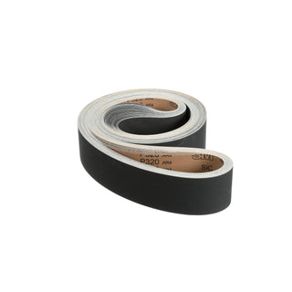 3M Cloth Belt 461F, P320 XF-weight, 4 in x 132 in, Sine-lok,
Single-flex