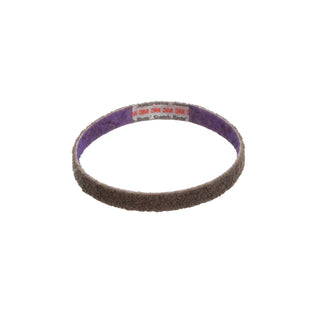 Scotch-Brite Durable Flex Belt, DF-BL, A/O Coarse, 1/2 in x 13 in