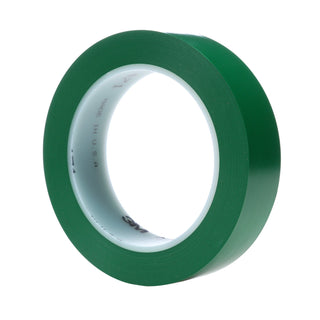 3M Vinyl Tape 471, Green, 3/4 in x 36 yd, 5.2 mil, 48 Roll/Case