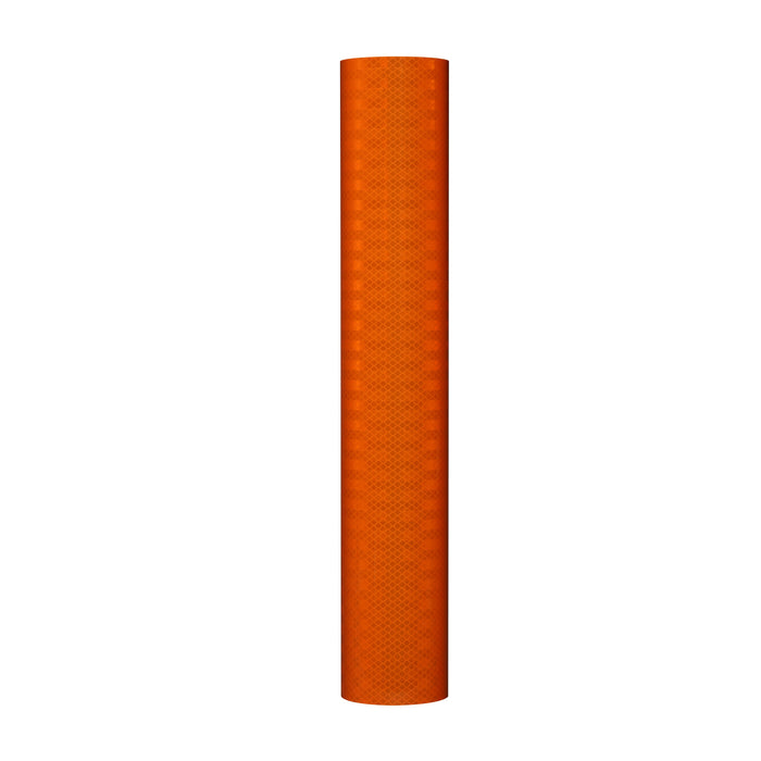 3M Flexible Prismatic Reflective Sheeting 3314 Orange, 6 in x 100 yd