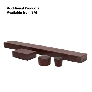 3M Fire Barrier Block B258, Maroon, 2.36 in x 5.12 in x 8 in