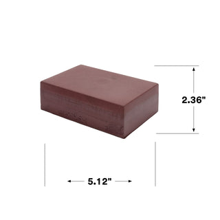 3M Fire Barrier Block B258, Maroon, 2.36 in x 5.12 in x 8 in