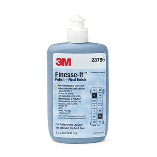 3M Finesse-it Polish Standard Series, 28796, Final Finish (105), Gray