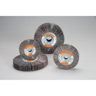 Standard Abrasives Aluminum Oxide Flap Wheel, 661603, 40, 6 in x 2 in x
1 in