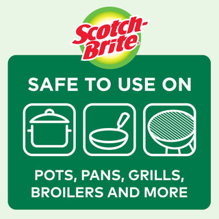 Scotch-Brite® Stainless Steel Scrubbing Pad 214-2-24