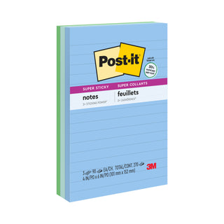 Post-it® Super Sticky Recycled Notes 660-3SST