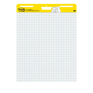 Post-it® Super Sticky Easel Pad 560 VAD 4PK, 25 in. x 30 in., Blue Grid