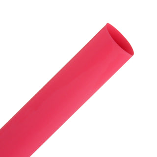 3M Heat Shrink Thin-Wall Tubing FP-301-3/4-Red-48"