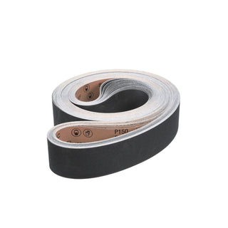 3M Cloth Belt 461F, P150 XF-weight, 4 in x 156 in, Sine-lok,
Single-flex