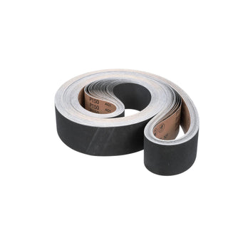 3M Cloth Belt 461F, P150 XF-weight, 4 in x 156 in, Sine-lok,
Single-flex