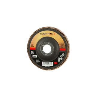 3M Cubitron II Flap Disc 967A, 60+, T27, 4-1/2 in x 7/8 in, Giant