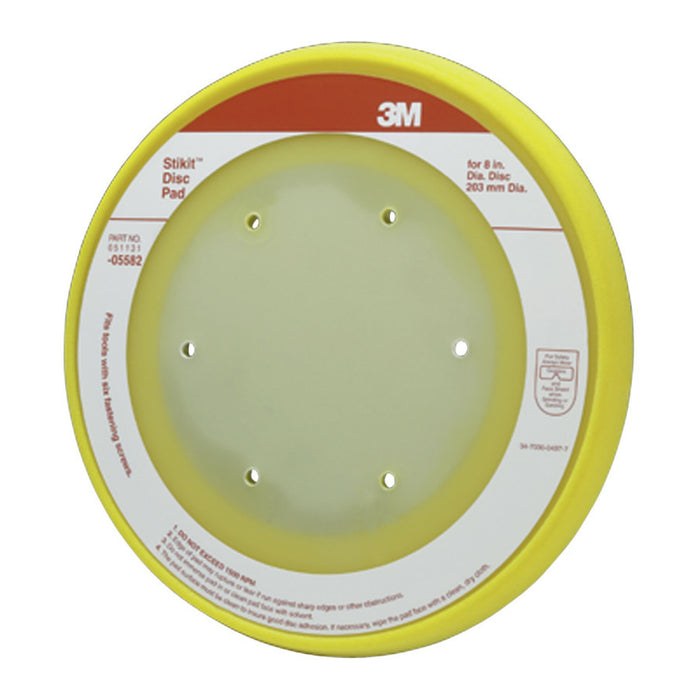 3M Stikit Disc Pad Dust Free, 05582, 8 in