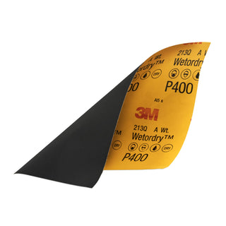 3M Wetordry Sandpaper, 32038, 400 Grit, 9 in x 11 in, 5 per pack