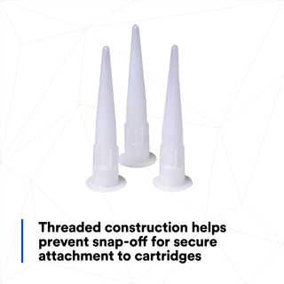 3M Threaded Cartridge Nozzle, 08187, 50 per carton