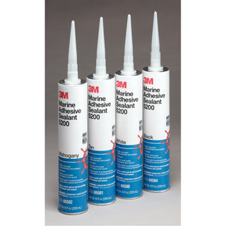 3M Marine Adhesive Sealant 5200, Mahogany, 295 mL Cartridge,Sample