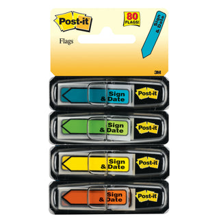 Post-it® Printed Flags 684-SD, .47 in. x 1.7 in.