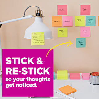 Post-it® Super Sticky Notes 6845-SSP-2PK