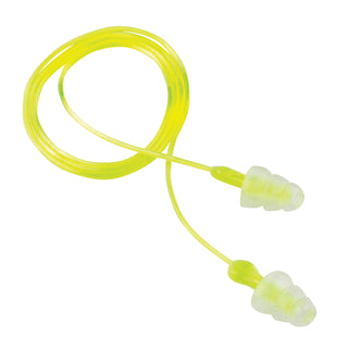 Peltor Sport Tri-Flange Corded Reusable Earplugs 97317-10C