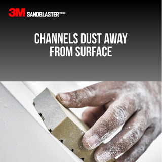 3M SandBlaster DUST CHANNELING Sanding Sponge, 20908-120-UFS ,120
grit