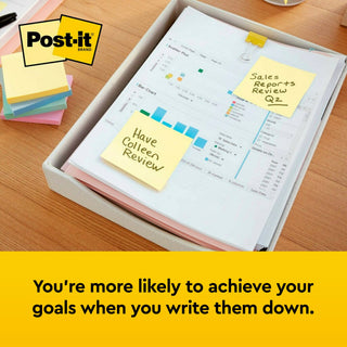 Post-it® Notes 654 3 in x 3 in (7.62 cm x 7.62 cm) Canary Yellow