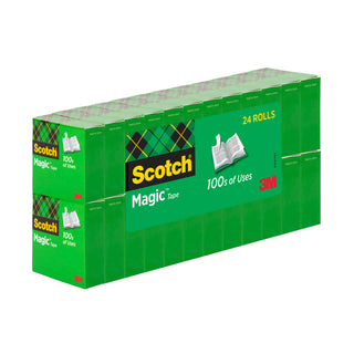 Scotch® Magic Tape 810K20, 3/4 in x 1000 in 20 rolls/pack