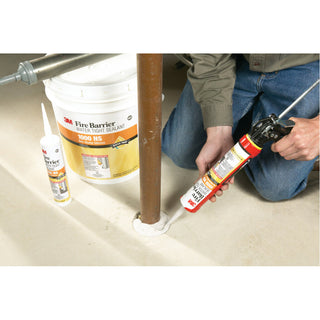 3M Fire Barrier Water Tight Sealant 1000 NS, Gray, 20 fl oz SausagePack