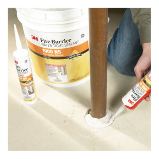 3M Fire Barrier Water Tight Sealant 1000 NS, Gray, 20 fl oz SausagePack