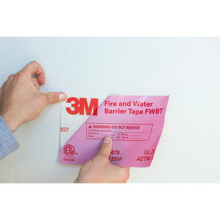 3M Fire and Water Barrier Tape FWBT4, 4 in x 75 ft