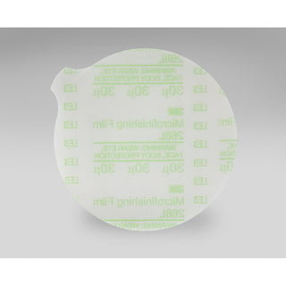 3M Microfinishing PSA Film Disc 268L, 30 Mic 3MIL, Type D, 10 in x NH,Die 1000C