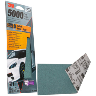 3M Trizact Performance Sandpaper, 03056, 5000, 3 2/3 in x 9 in