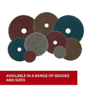 Scotch-Brite Surface Conditioning Disc, SC-DH, 07509, SiC Super Fine, 2
in x NH