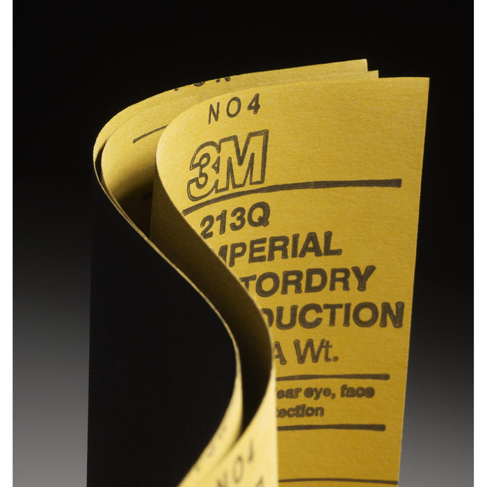 3M Wetordry Paper Sheet 213Q, 4 7/16 in x 4 7/16 in P800 A weight