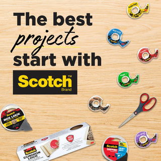 Scotch® Magic Tape 122DM-2, 3/4 in x 600 in 2 Pack