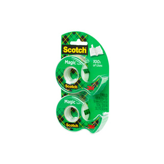 Scotch® Magic Tape 122DM-2, 3/4 in x 600 in 2 Pack