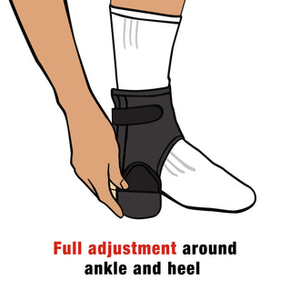 ACE Ankle Brace with Side Stabilizers 207266, One Size Adjustable