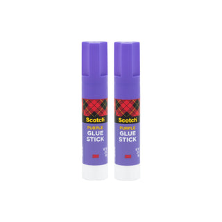 Scotch® Purple Glue Stick 6108-2N, .28 oz, 2-Pack