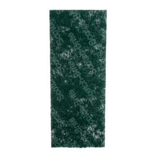 3M Hand Sanding Stripping Pad 7413NA, 4.375 in x 11 in, Green, Coarse