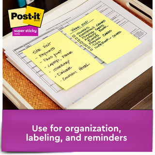 Post-it® Super Sticky Notes 4621-SSCY