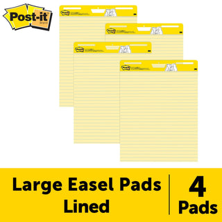 Post-it® Super Sticky Easel Pad 561 VAD 4PK, 25 in. x 30 in.