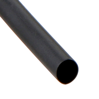 3M Thin-Wall Polyolefin Heat Shrink Tubing FP 301 3/16" Black 3/4-inpiece