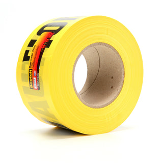 Scotch® Barricade Tape 382, CAUTION / CIUDADO, 3 in x 1000 ft, Yellow