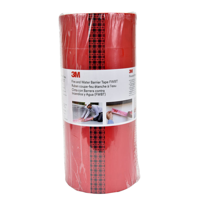3M Fire and Water Barrier Tape FWBT12, Translucent, 12 in x 75 ft