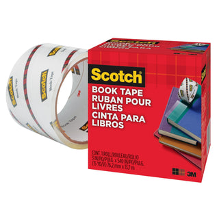 Scotch® Book Tape, 845-300, 3 in x 540 in (76,2 mm x 13,7 m)