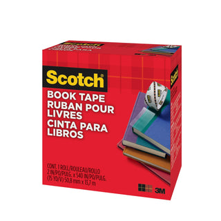 Scotch® Book Tape, 845-200, 2 in x 540 in (50,8 mm x 13,7 m)