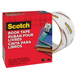 Scotch® Book Tape, 845-200, 2 in x 540 in (50,8 mm x 13,7 m)