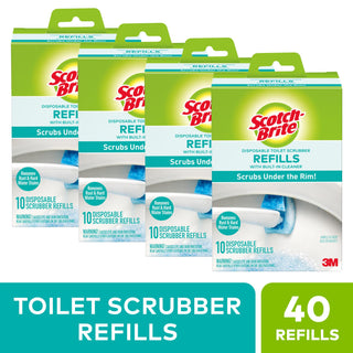 Scotch-Brite® Disposable Refills for Toilet Cleaning System, 558-RF-4