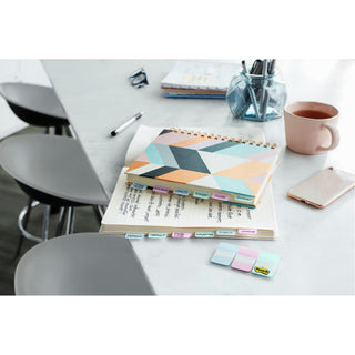 Post-it® Durable Tabs, Gradient, 1 in. x 1.5 in. (25.4 mm x 38.1 mm)