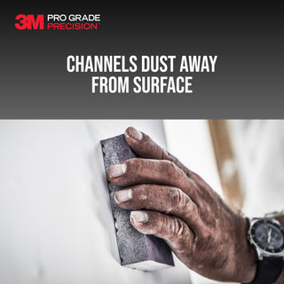 3M Pro Grade Precision Dust Channeling Block Sanding Sponge 220 grit
Extra Fine